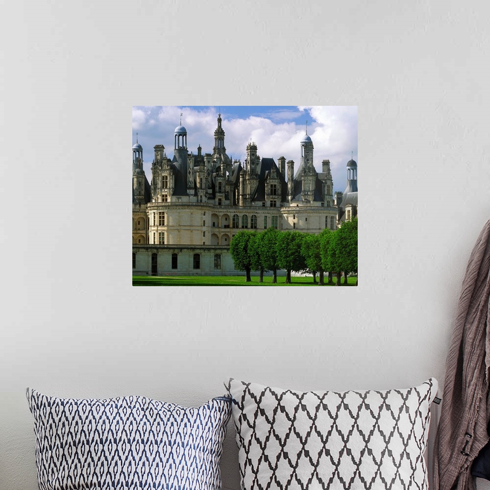A bohemian room featuring France, Loire Valley, Chambord Castle