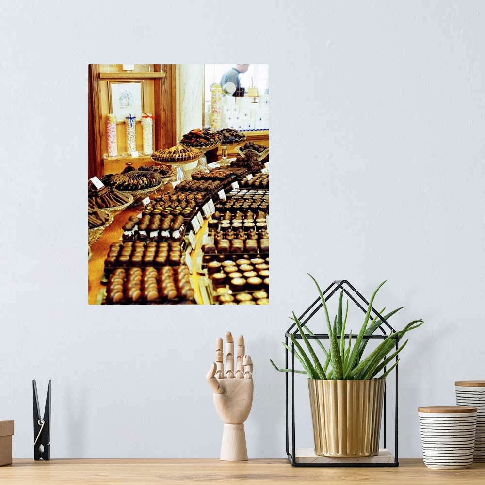 A bohemian room featuring France, Paris, Store, chocolate