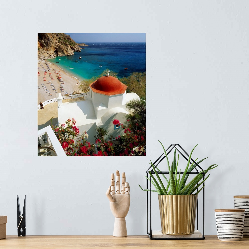 A bohemian room featuring Greece, Dodecanese, Karpathos, Kira Panagia Beach