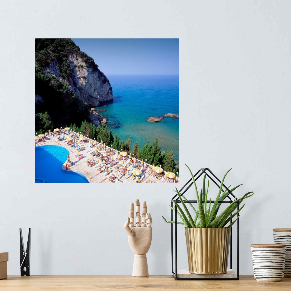 A bohemian room featuring Greece, Ell..s, Ionian Islands, Corfu Island, K..rkira, Agios Gordios Hotel