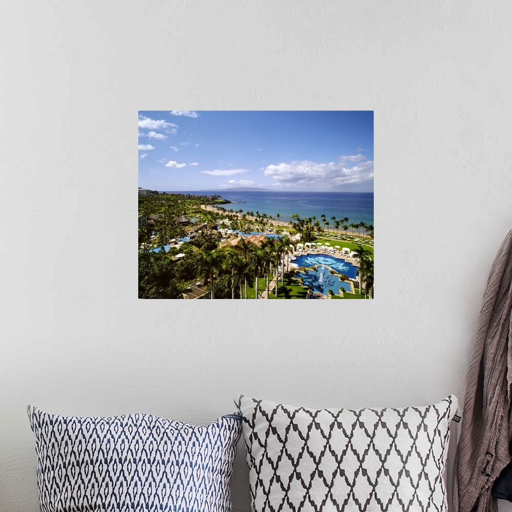 A bohemian room featuring Hawaii, Tropics, Pacific ocean, Maui island, Grand Hyatt Wailea Resort
