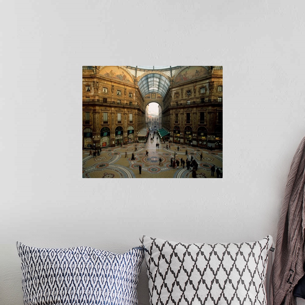 A bohemian room featuring Italy, Milan, Vittorio Emanuele II Gallery