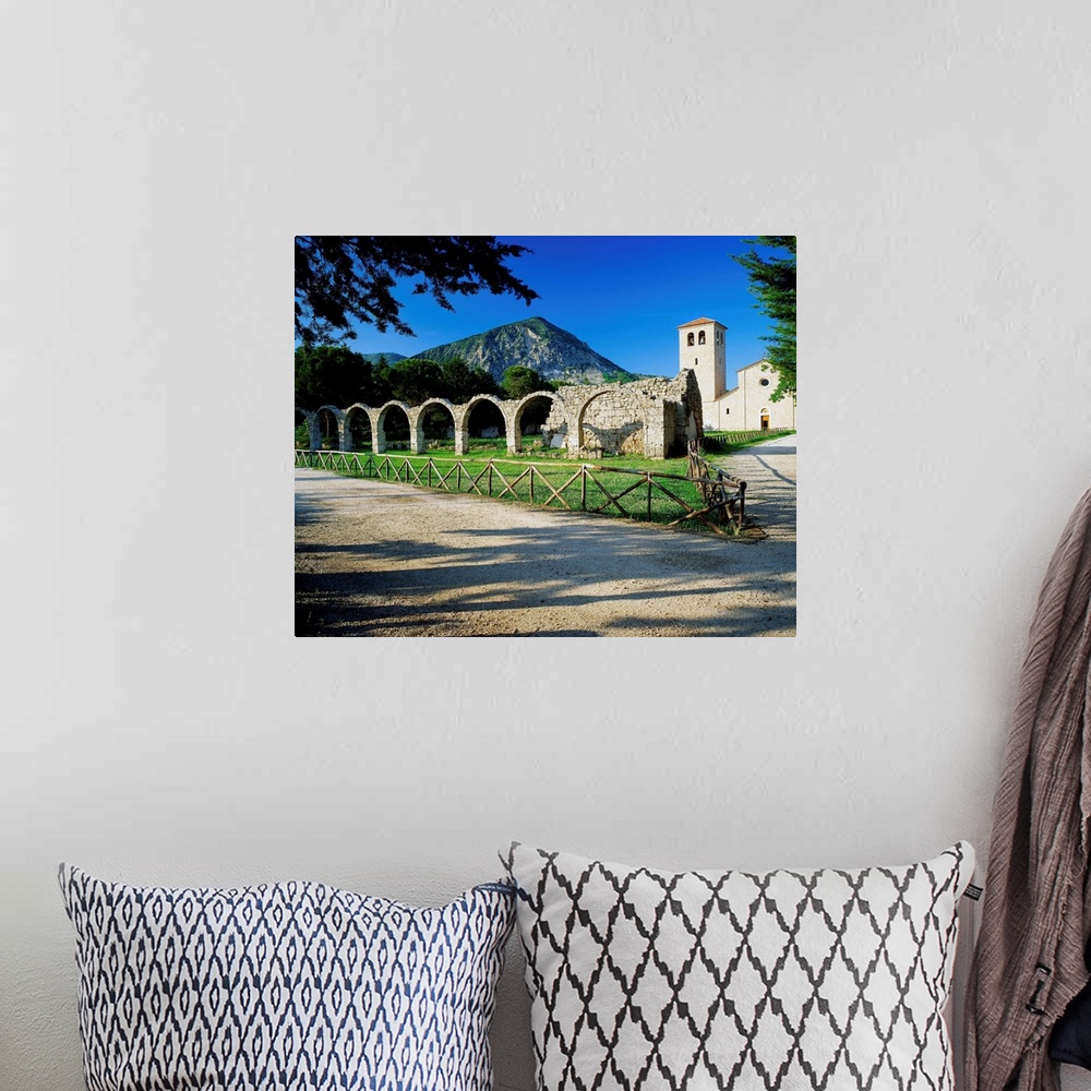 A bohemian room featuring Italy, Molise, Abbey of San Vincenzo al Volturno