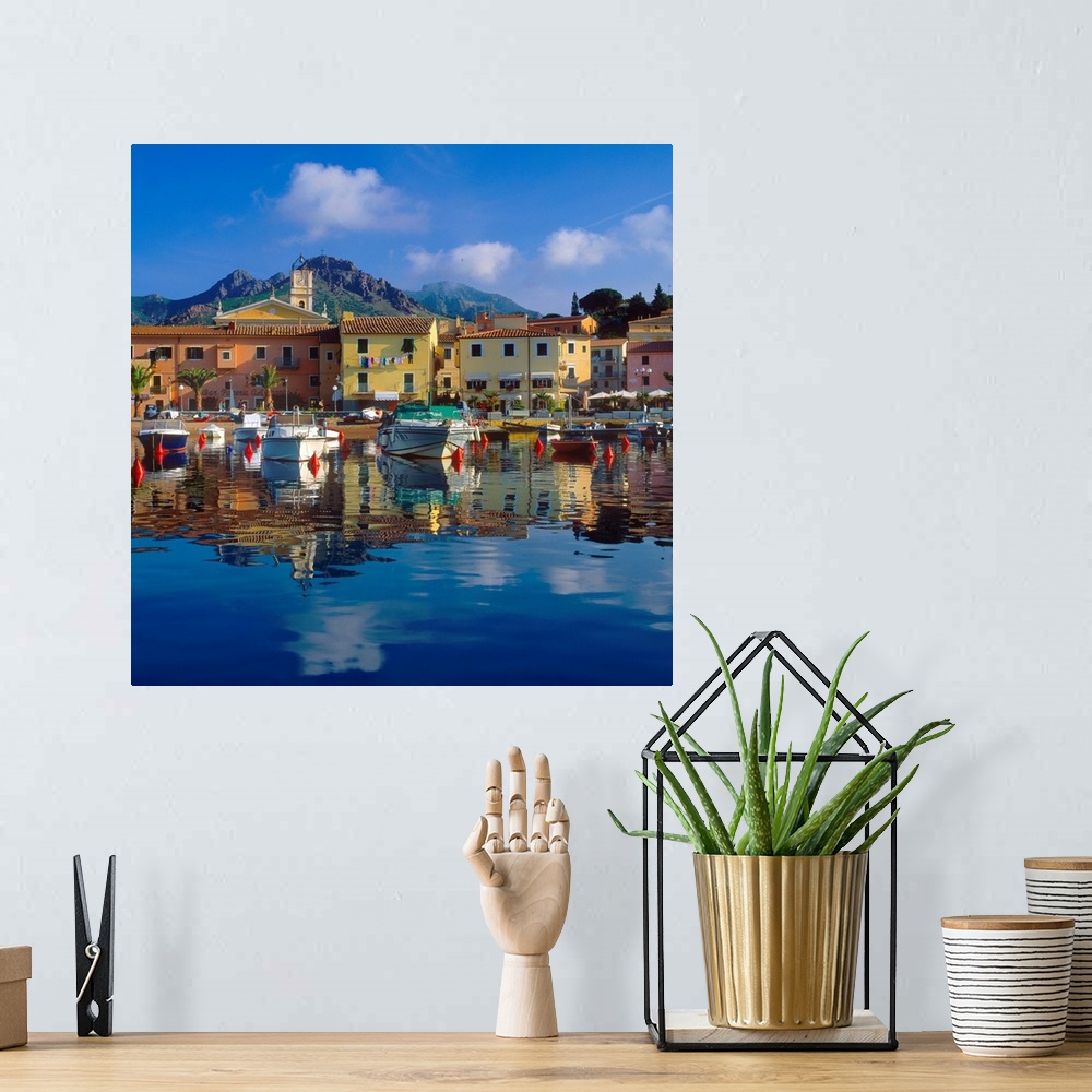 A bohemian room featuring Italy, Tuscany, Elba, Porto Azzurro