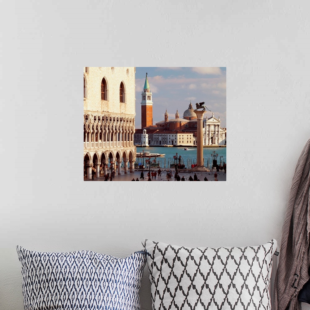 A bohemian room featuring Italy, Venice, St. Mark's Campanile and Palazzo Ducale