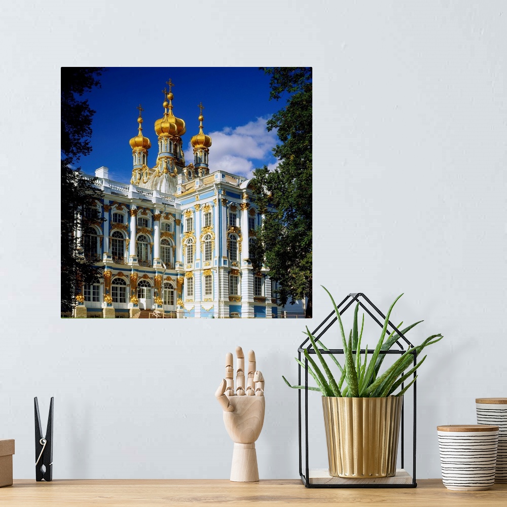 A bohemian room featuring Russia, Saint Petersburg, (Leningrad), Catherine Palace in Pushkin