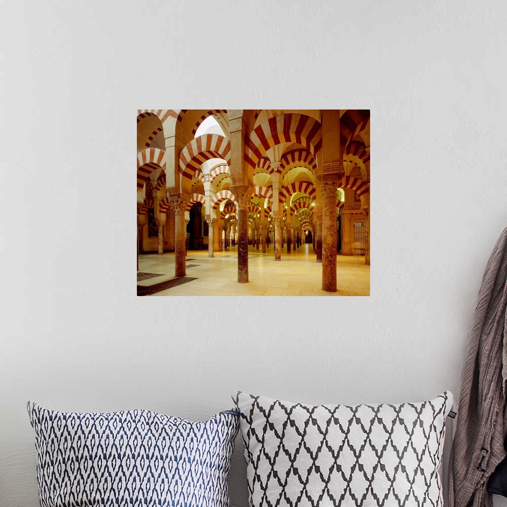 A bohemian room featuring Spain, Andalucia, Cordoba, Mezquita, cathedral