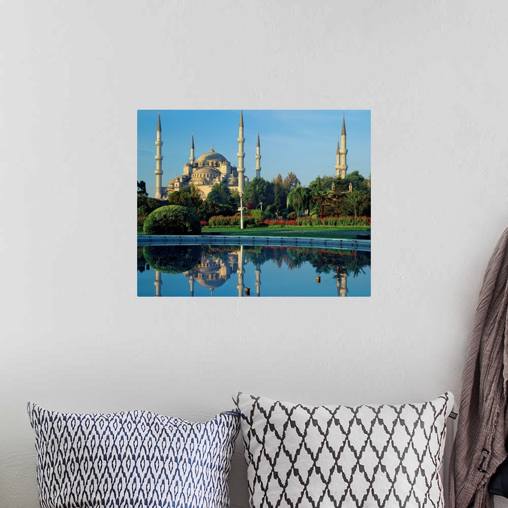 A bohemian room featuring Turkey, Asia Minor, Istanbul, Blue Mosque (Sultan Ahmet Mosque)