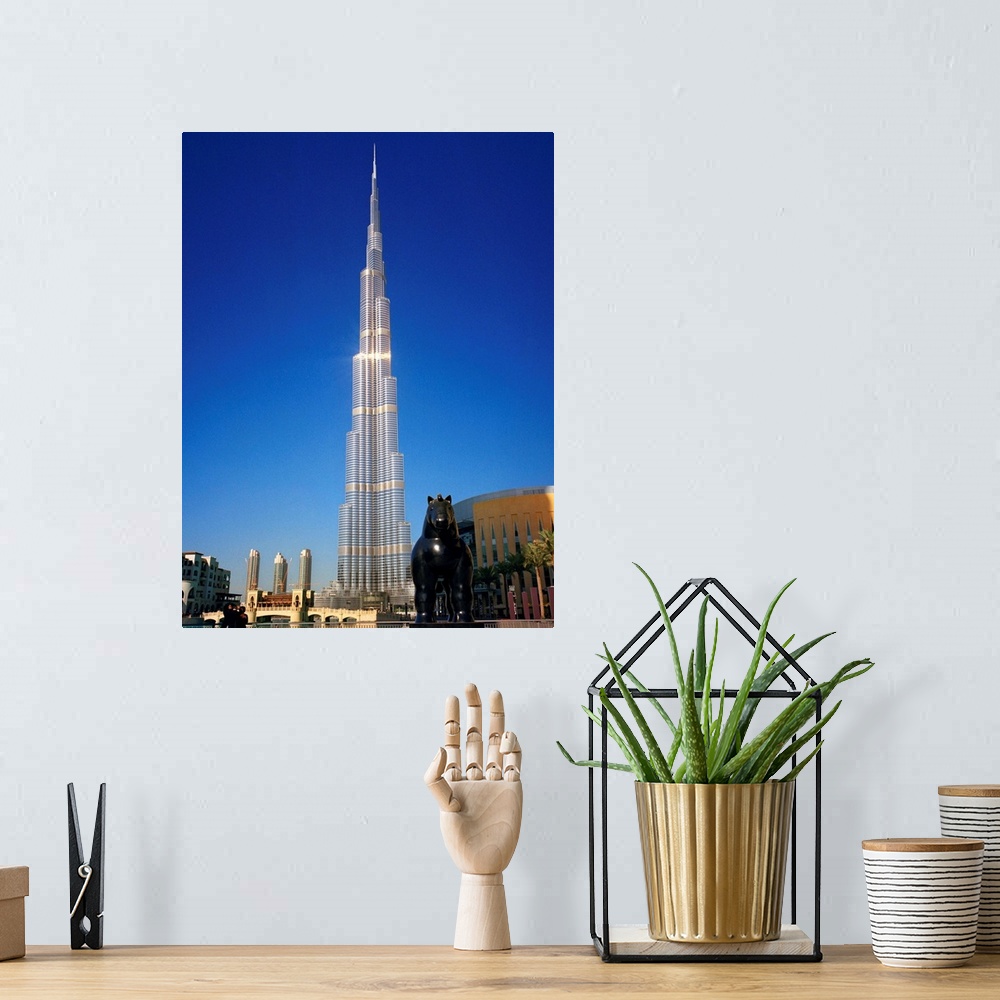 A bohemian room featuring United Arab Emirates, Dubai, Middle East, Gulf Countries, Arabian peninsula, Dubai City, Burj Kha...