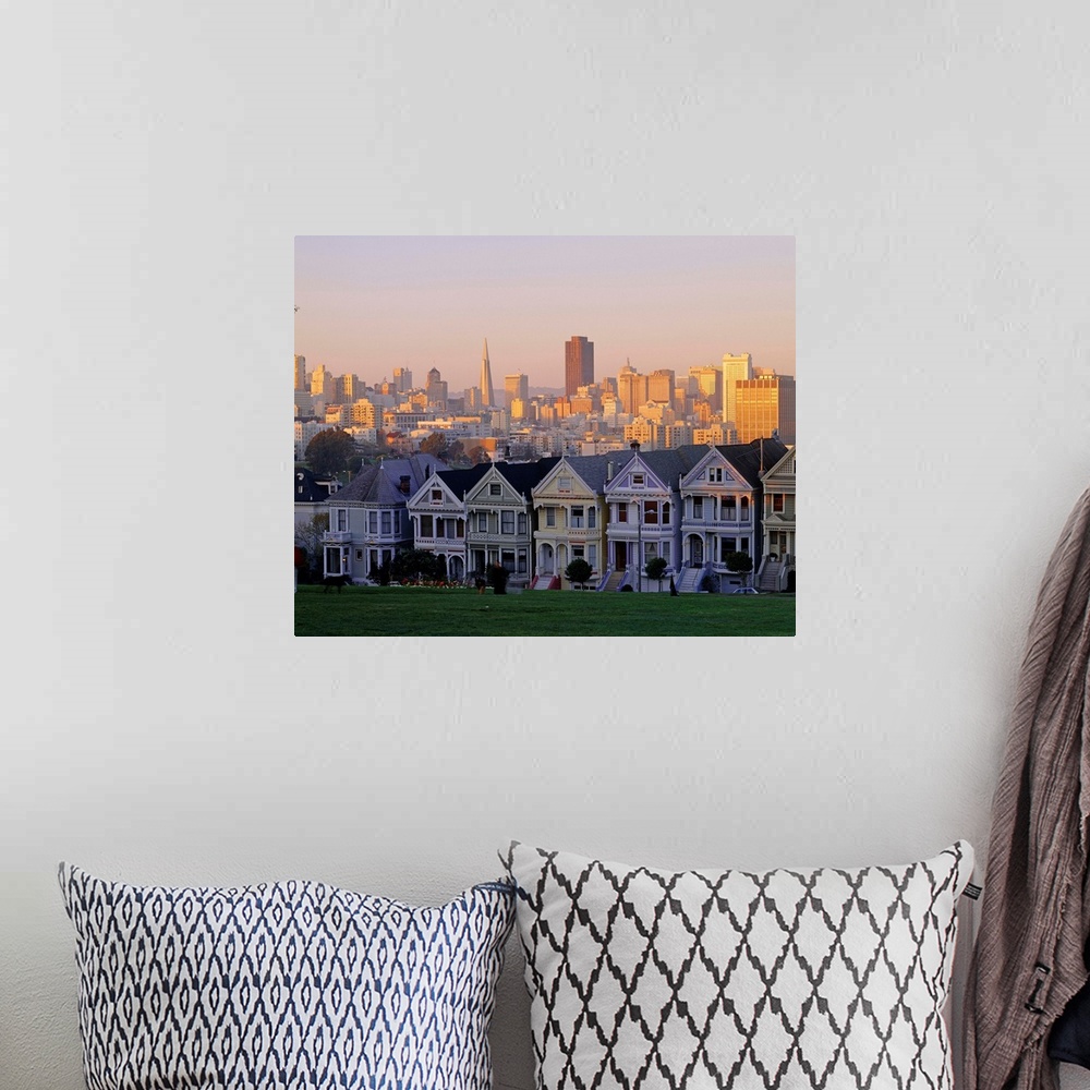 A bohemian room featuring United States, California, San Francisco, Downtown and Victorian Houses