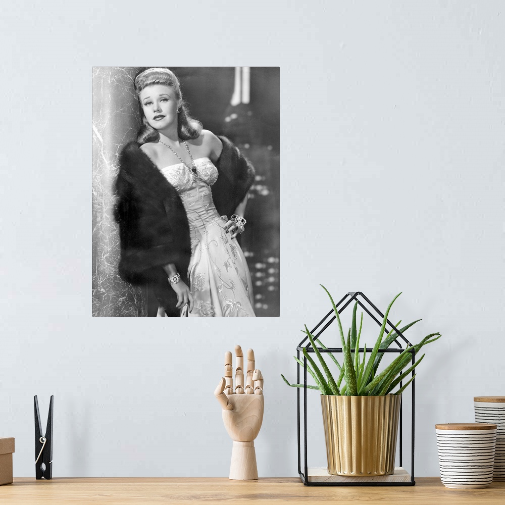 A bohemian room featuring Ginger Rogers, Once Upon A Honeymoon