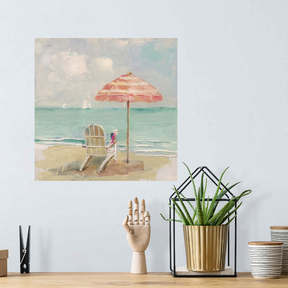 A bohemian room featuring Beach Life I
