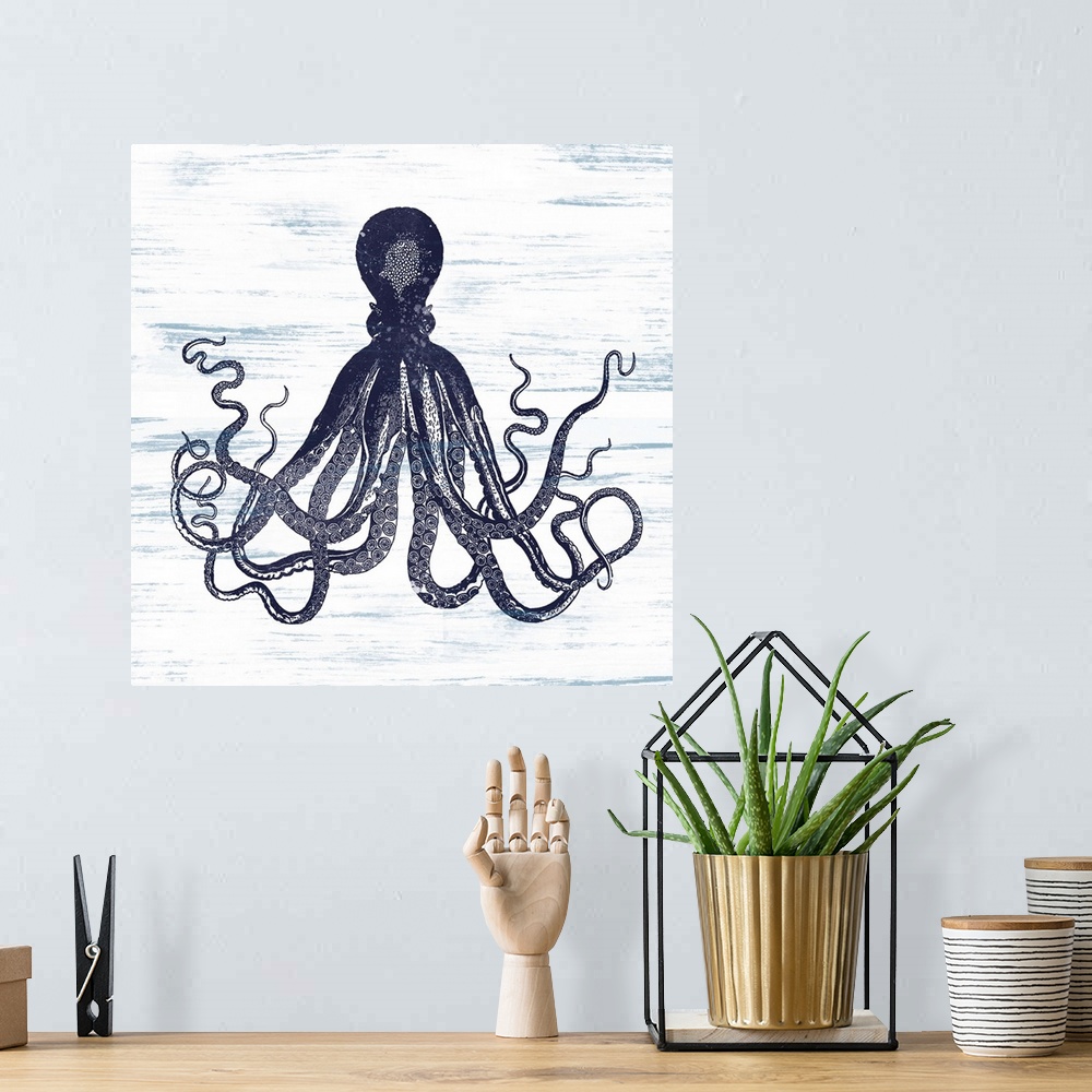 A bohemian room featuring Octopus
