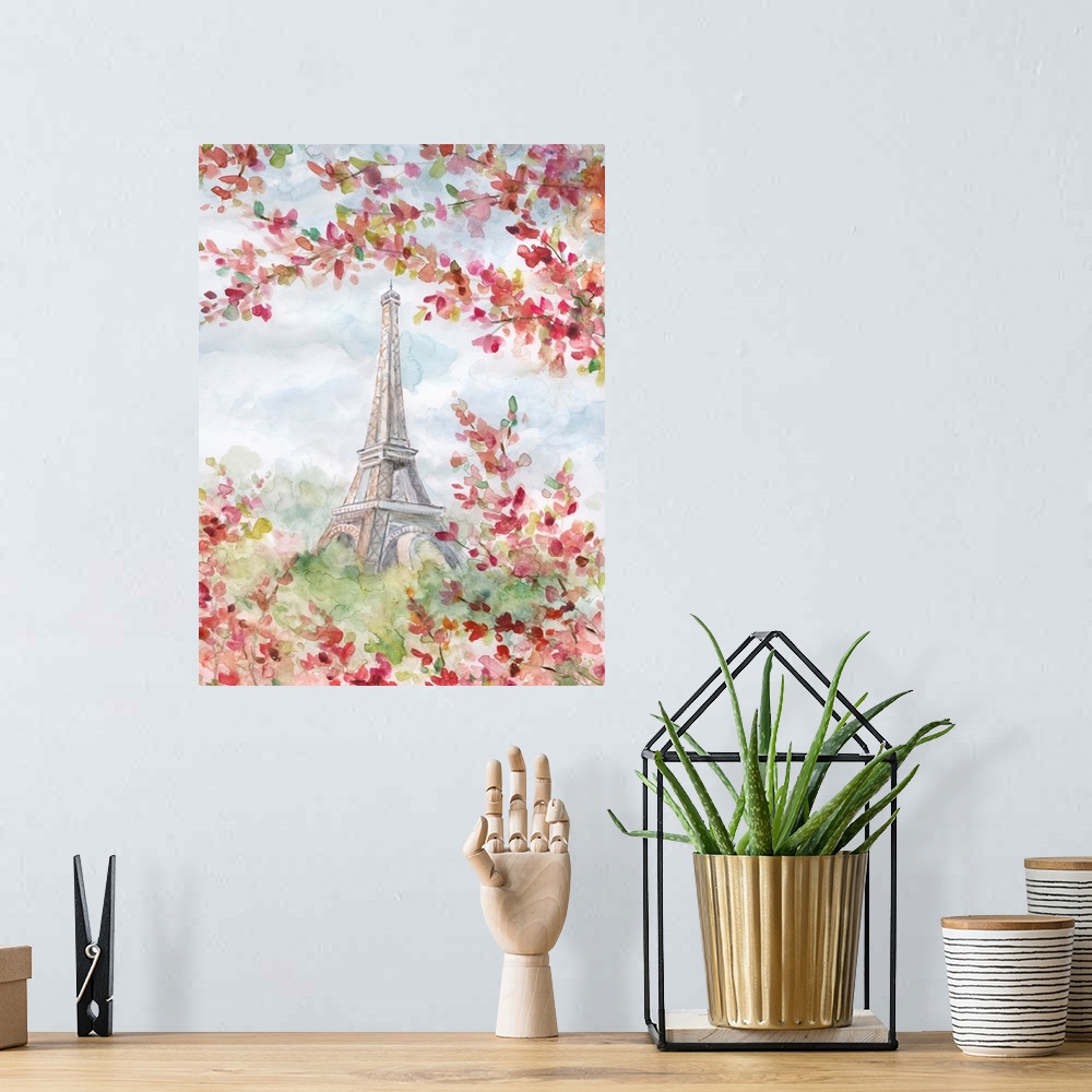A bohemian room featuring Springtime in Paris