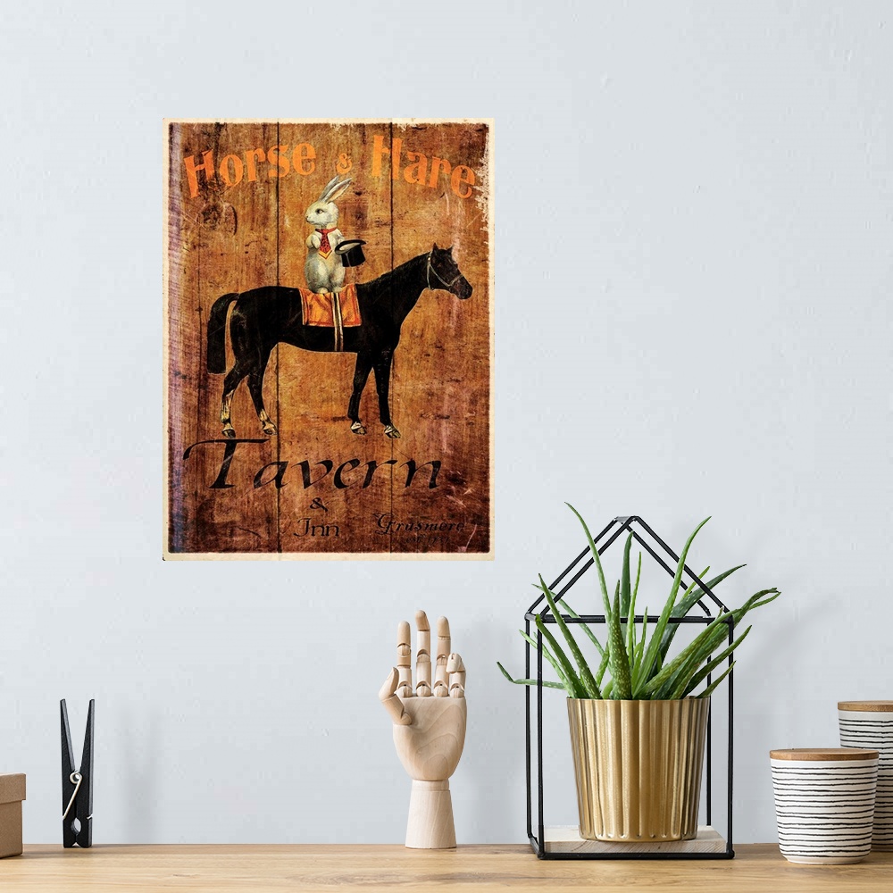 A bohemian room featuring Horse and Hare Tavern