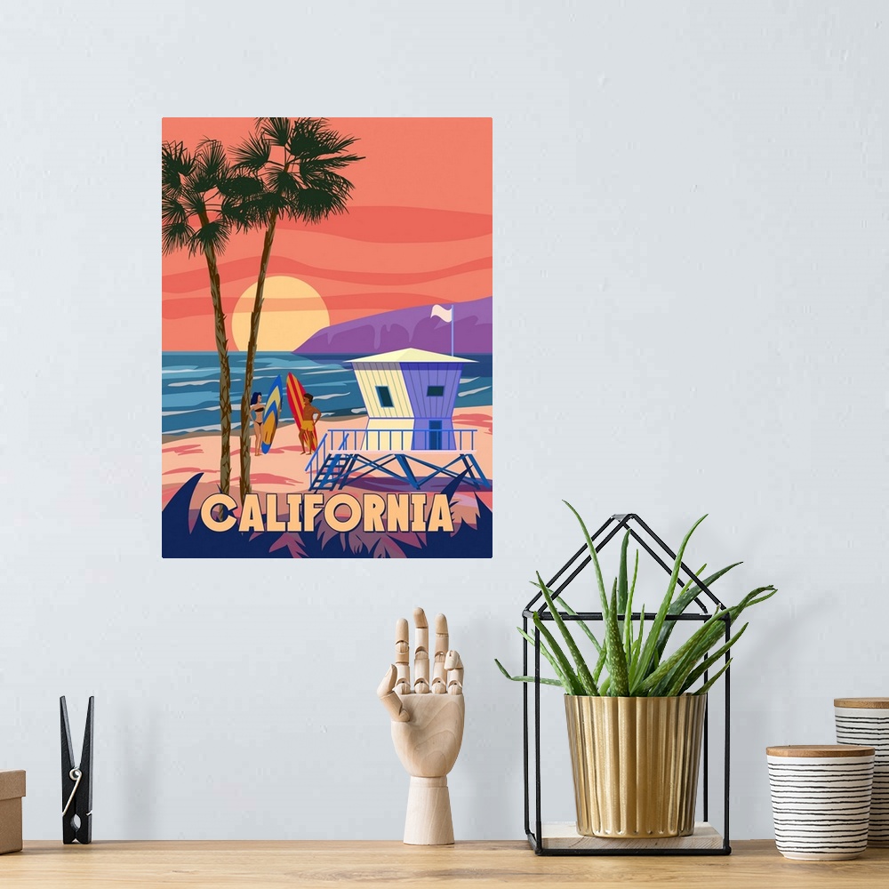 A bohemian room featuring California
