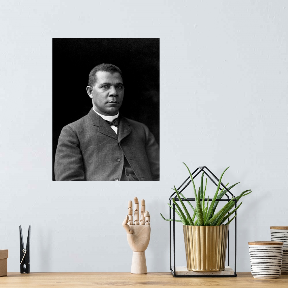 A bohemian room featuring Educator And Writer Booker T. Washington