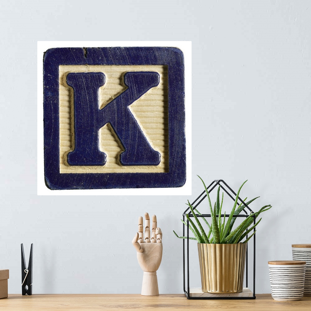 A bohemian room featuring Letter K