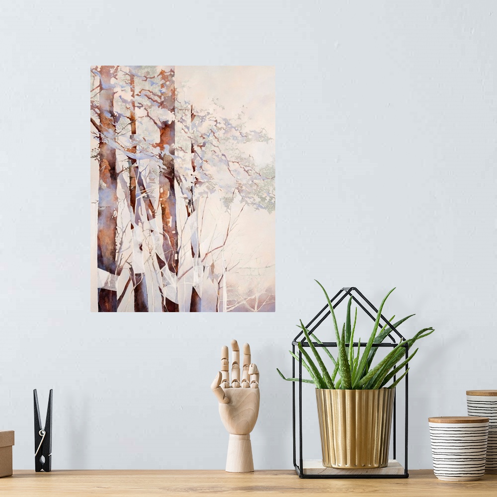A bohemian room featuring Bandaged Trees