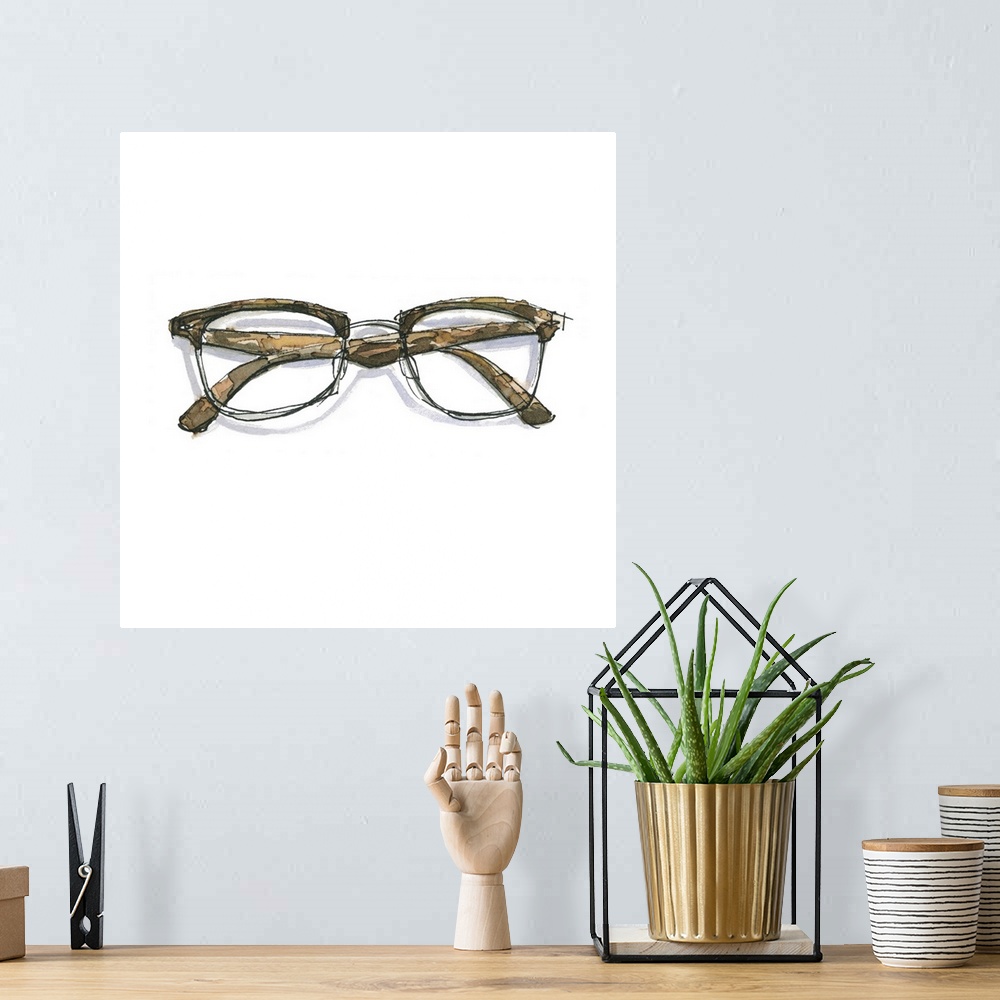 A bohemian room featuring Glasses 2