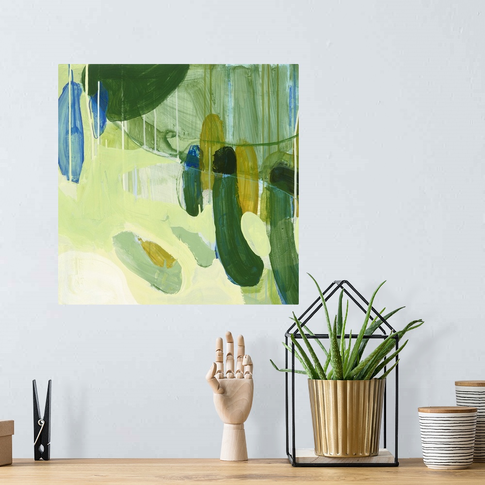 A bohemian room featuring Abstracts
