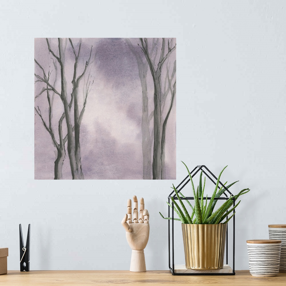 A bohemian room featuring Trees 1