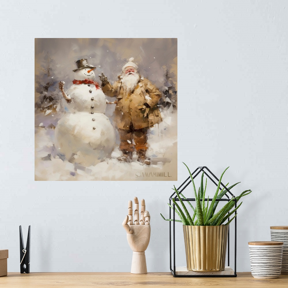 A bohemian room featuring Frosty 1