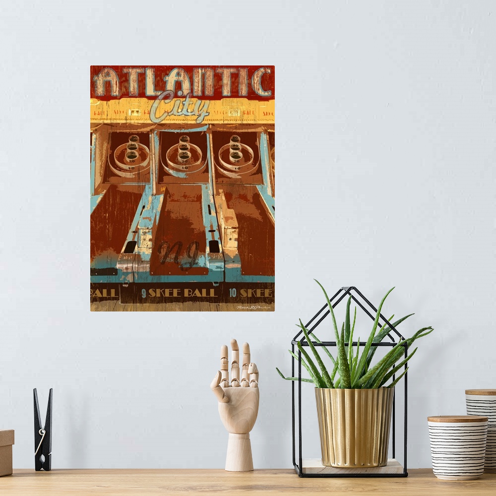 A bohemian room featuring Nd Atlantic City
