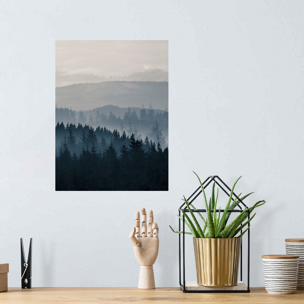 A bohemian room featuring Blue Mountains II