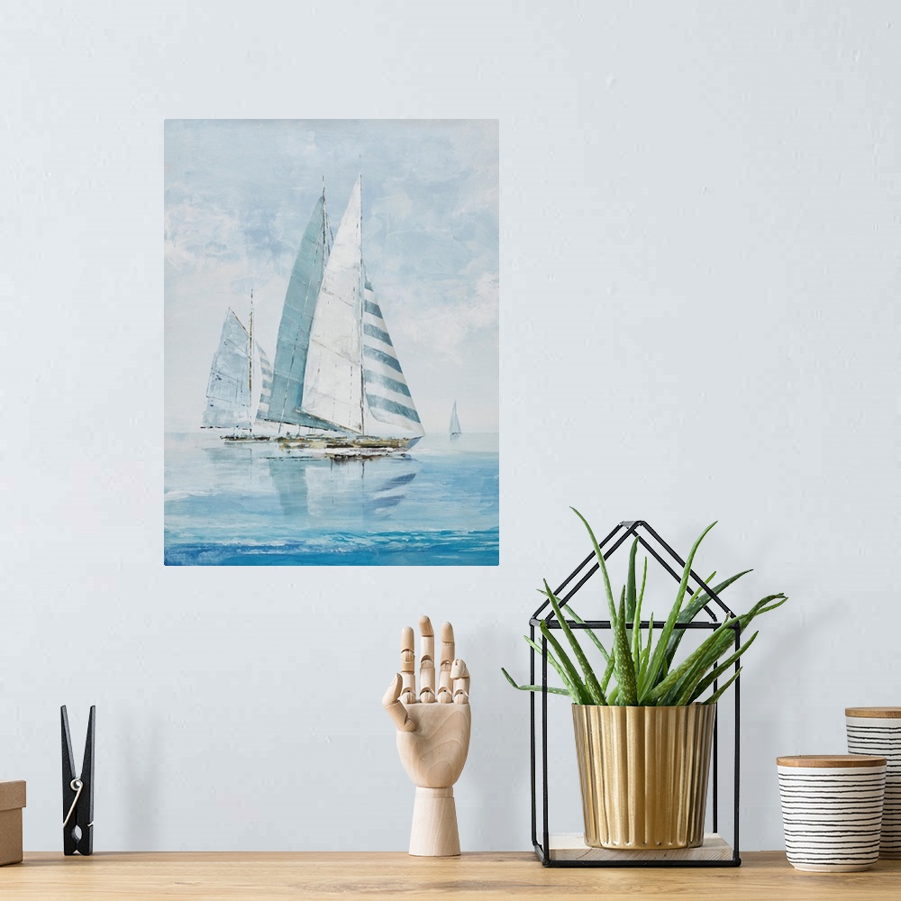 A bohemian room featuring Sailing Day