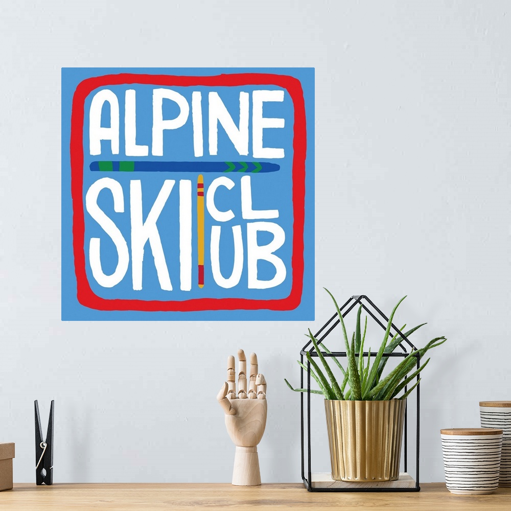 A bohemian room featuring Alpine Club