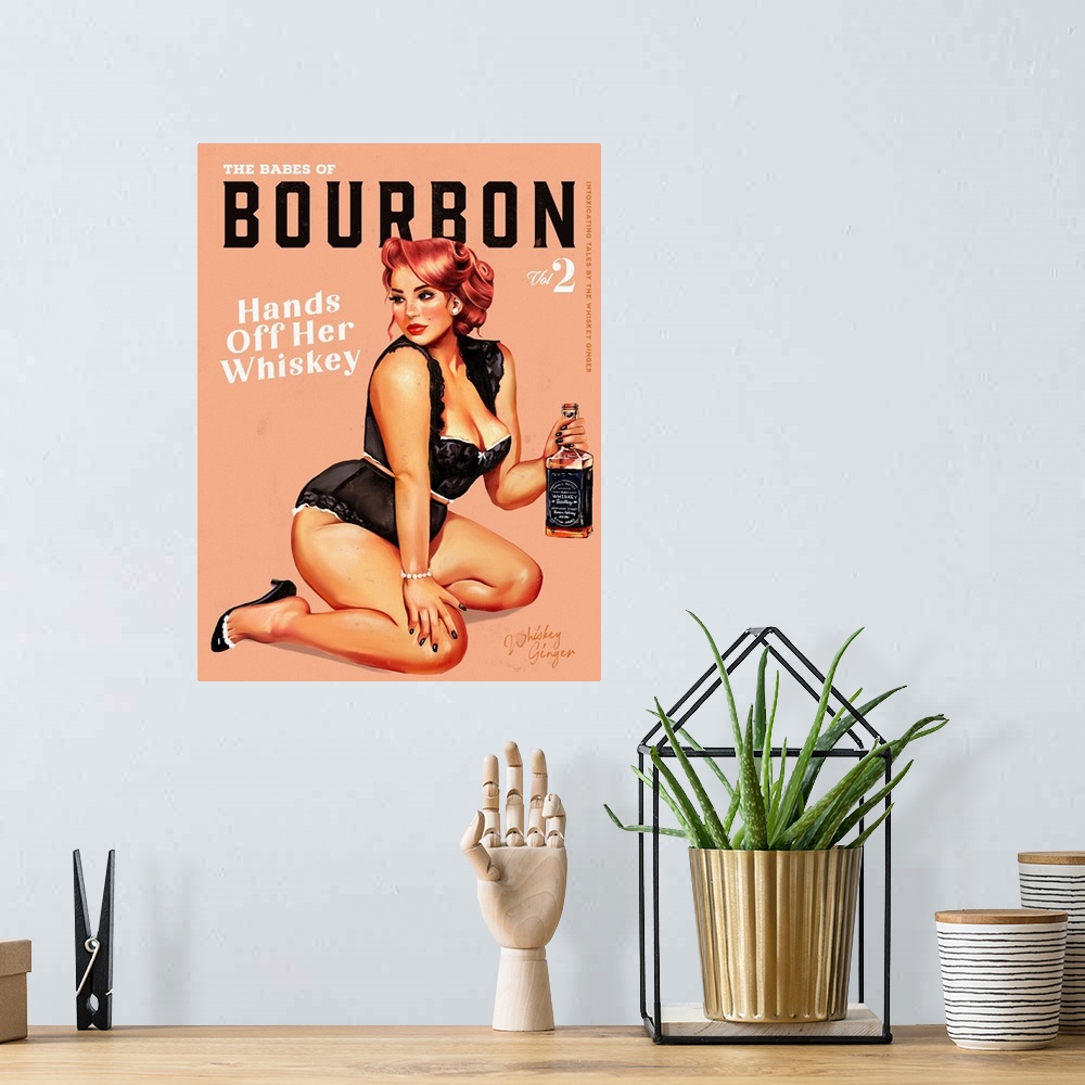 A bohemian room featuring Babes Of Bourbon - Hands Off