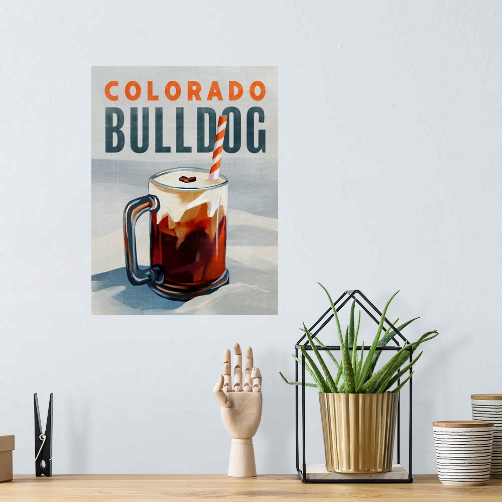 A bohemian room featuring Colorado Bulldog