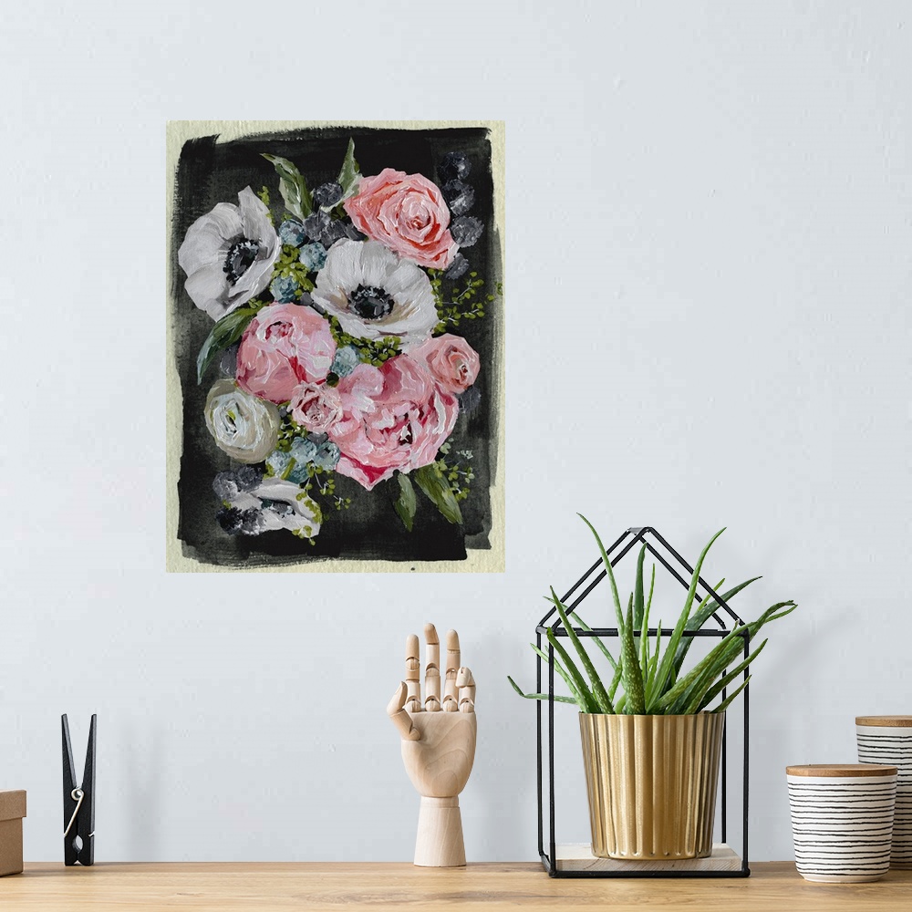 A bohemian room featuring Floral Bouquet