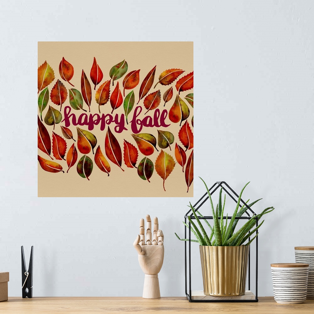 A bohemian room featuring Happy Fall