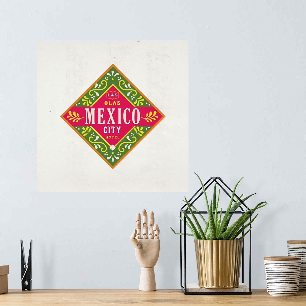 A bohemian room featuring Mexico City