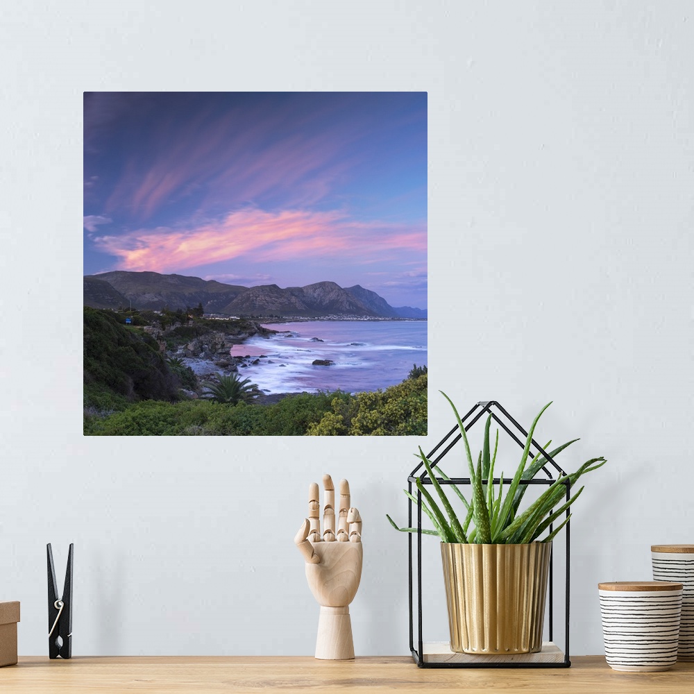 A bohemian room featuring Hermanus at sunset, Western Cape, South Africa