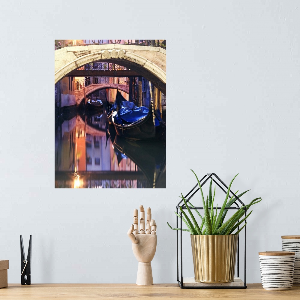 A bohemian room featuring Italy, Venice. View of a canal