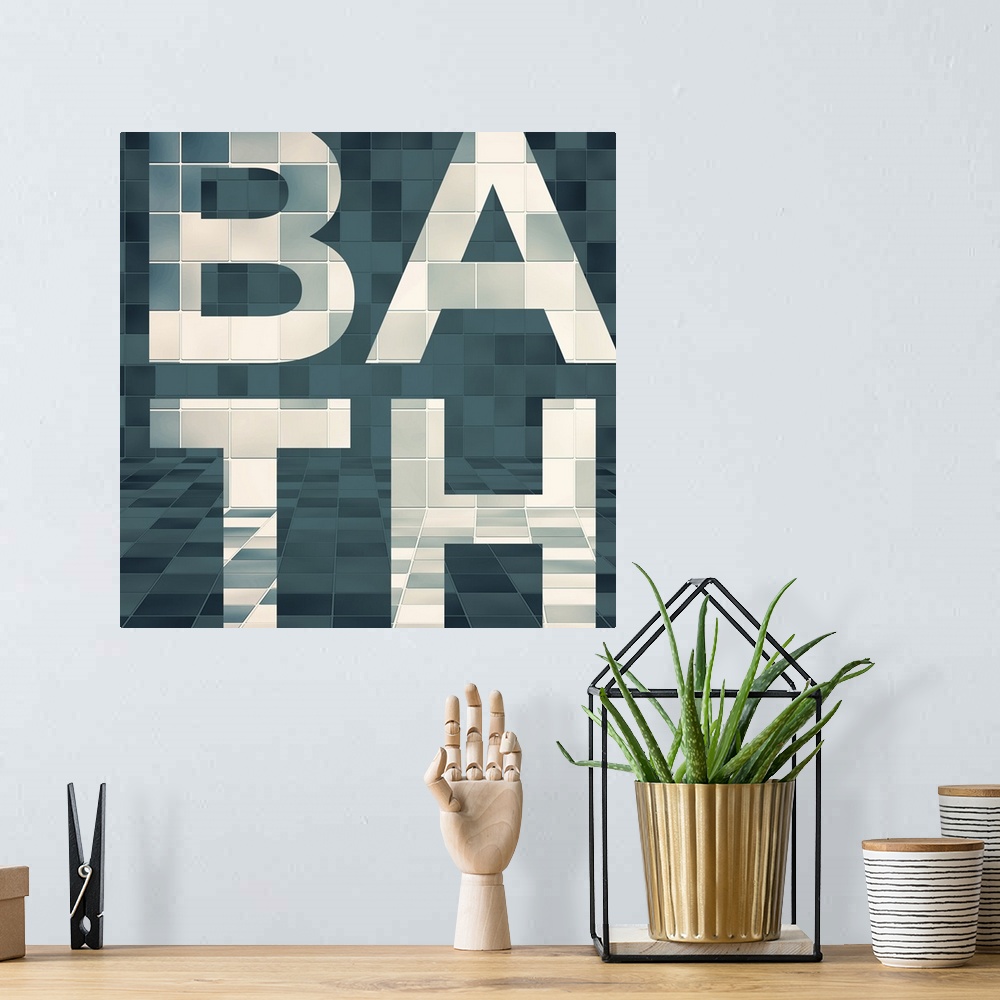 A bohemian room featuring Bath