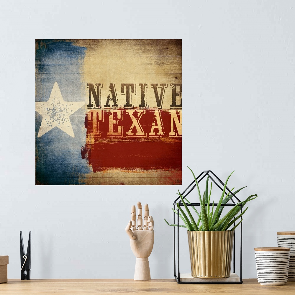 A bohemian room featuring Native Texan