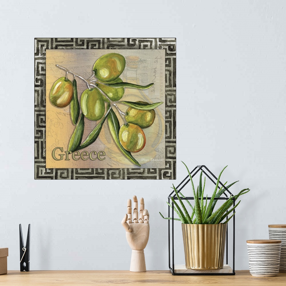 A bohemian room featuring Olive Oil IV