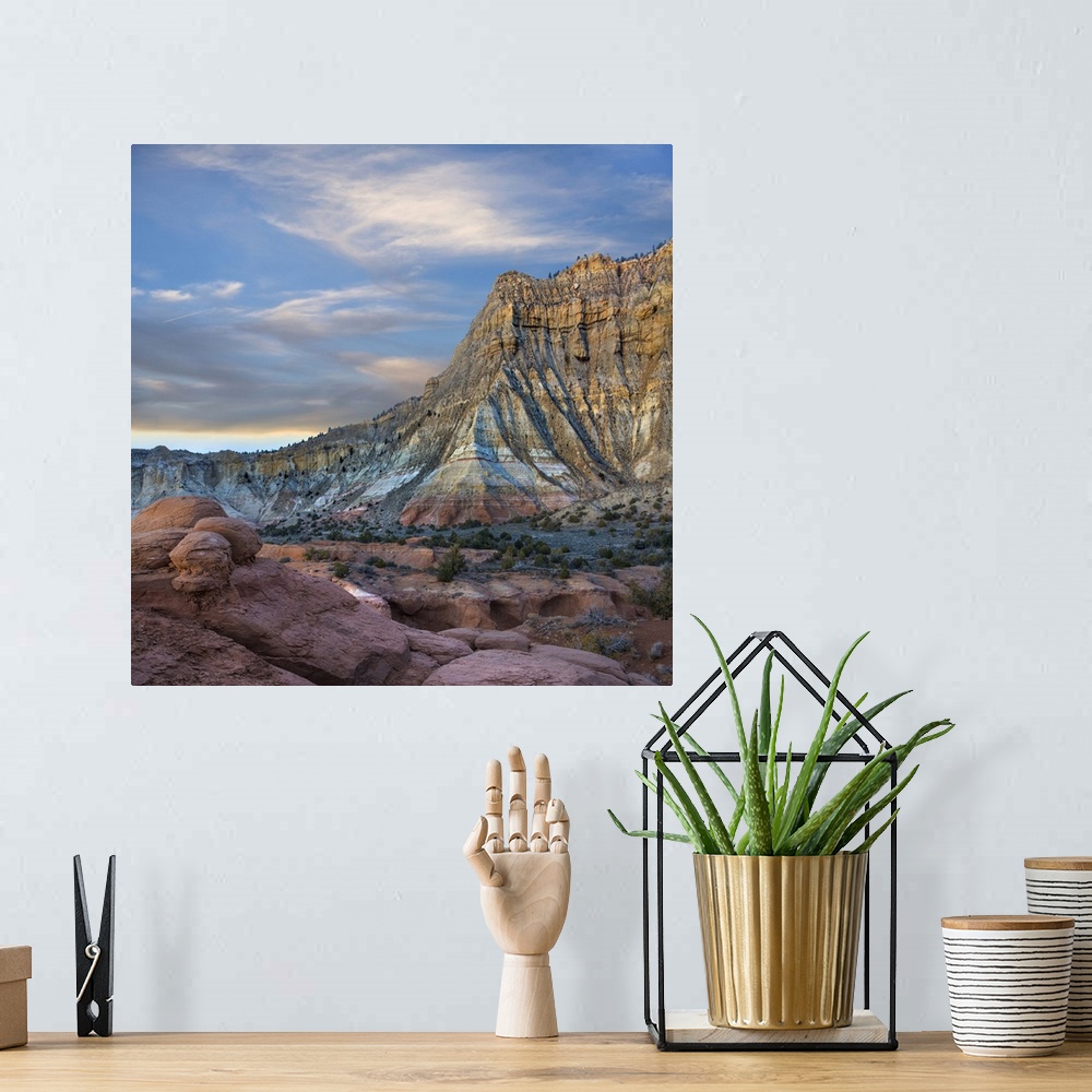 A bohemian room featuring Sandstone cliff, Kodachrome Basin State Park, Utah