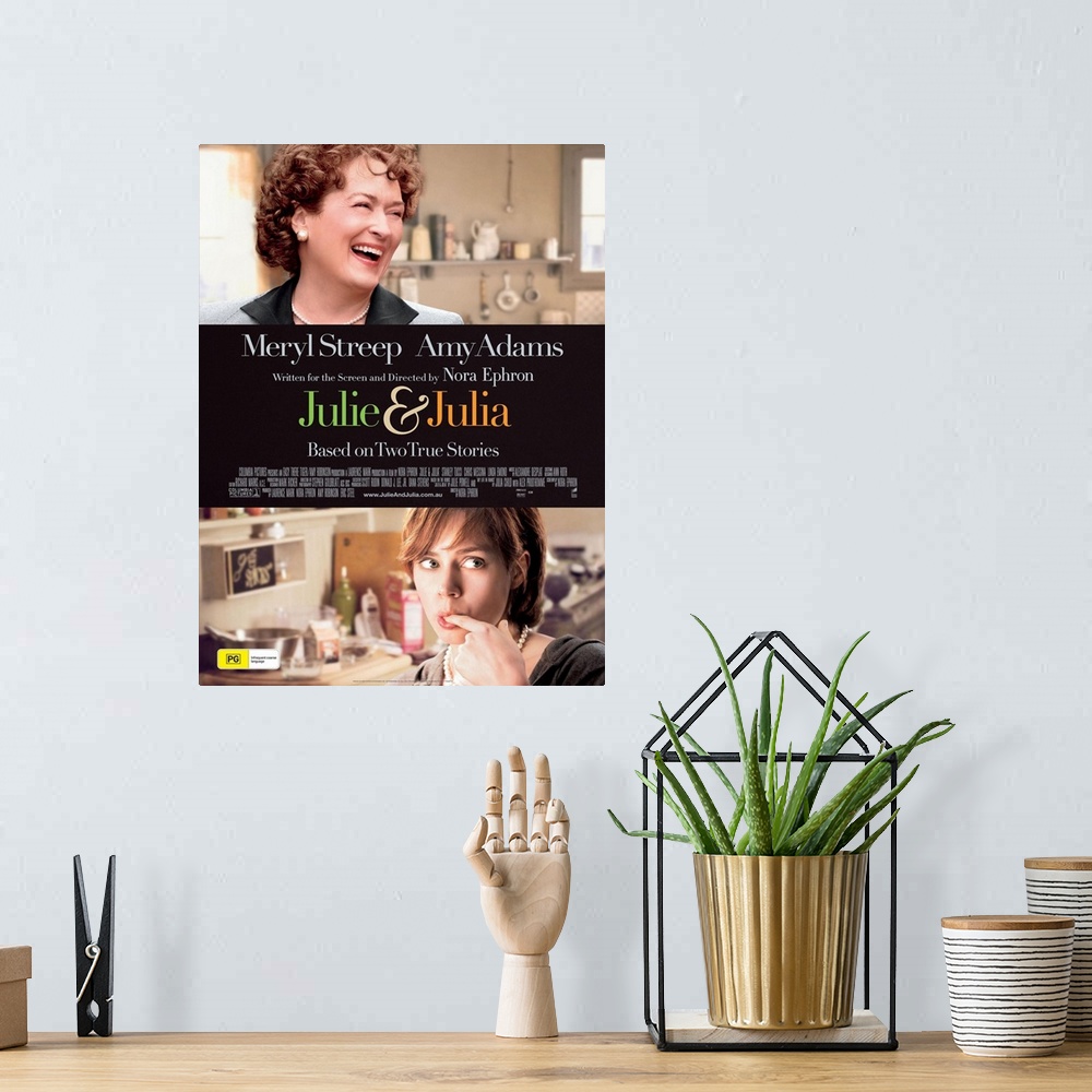 A bohemian room featuring Julie and Julia (2009) - Movie Poster - Australian