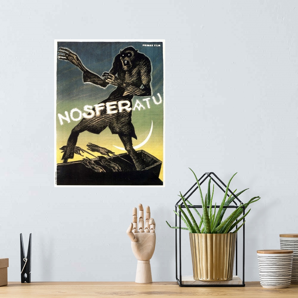 A bohemian room featuring Nosferatu, a Symphony of Horror (1922)