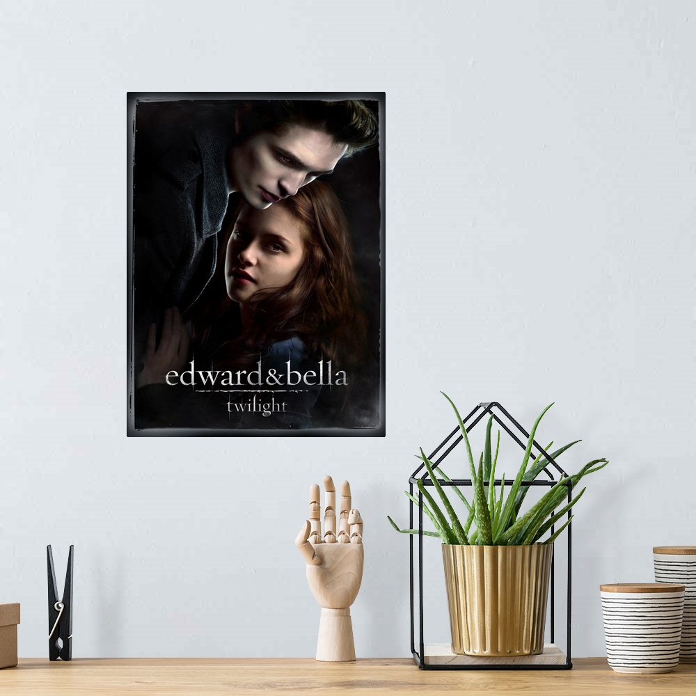 A bohemian room featuring Twilight - Movie Poster