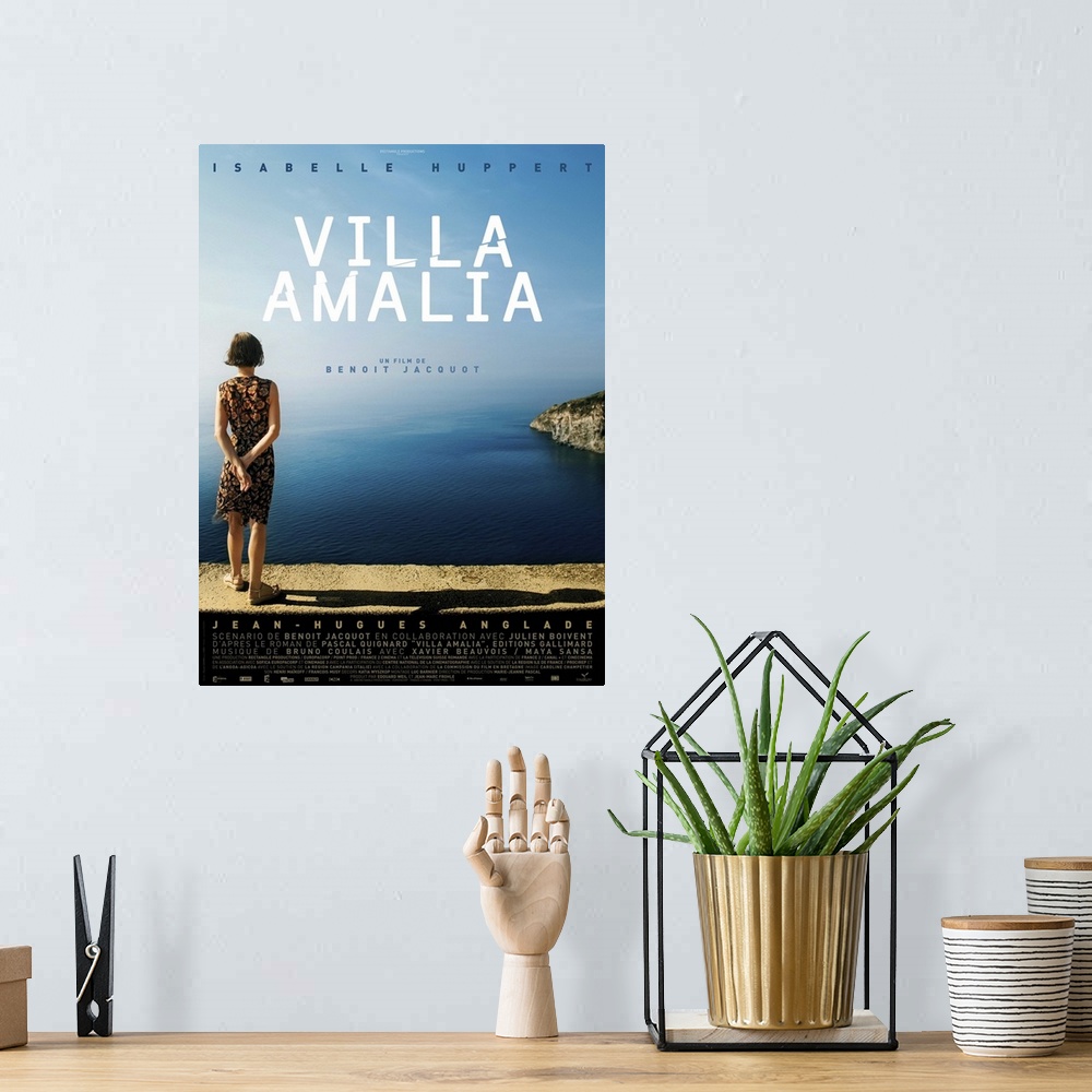 A bohemian room featuring Villa Amalia (2009) - Movie Poster - French