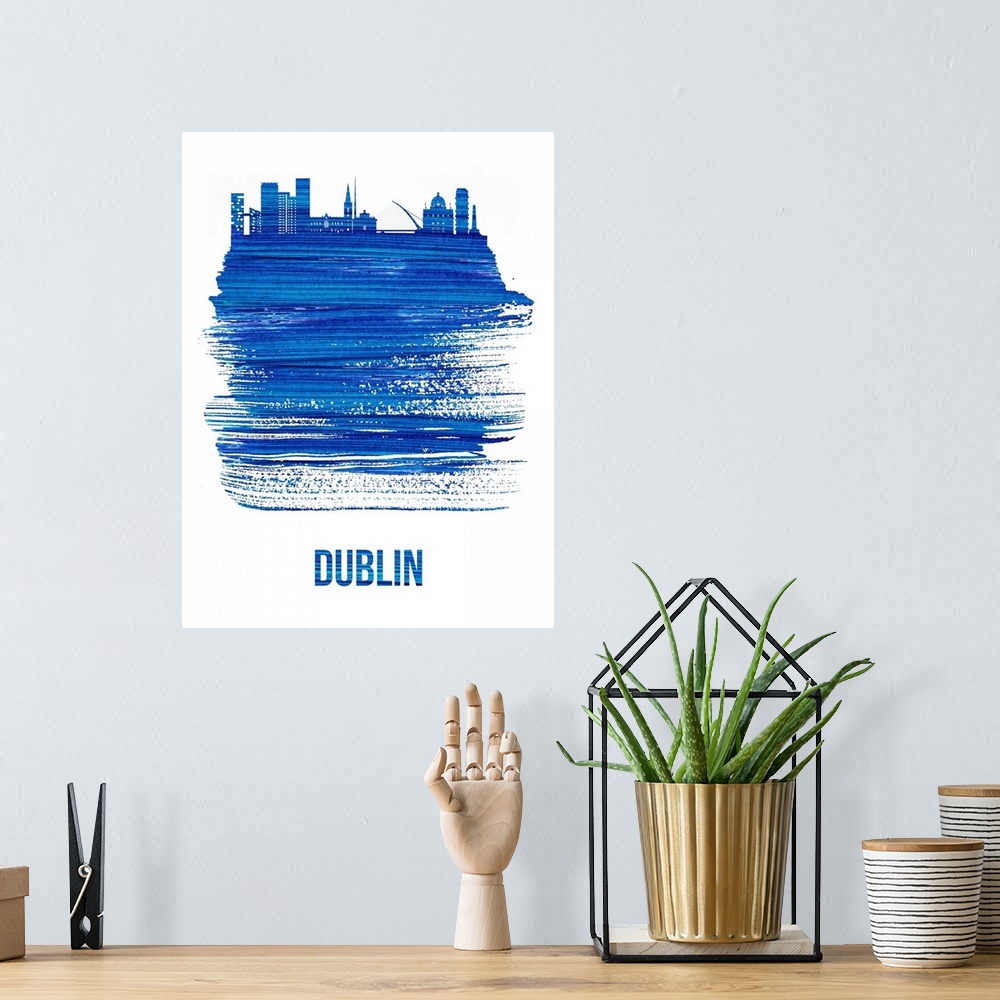 A bohemian room featuring Dublin Skyline