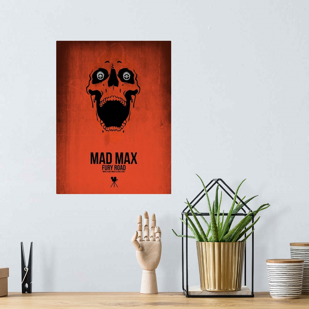 A bohemian room featuring Mad Max Fury Road