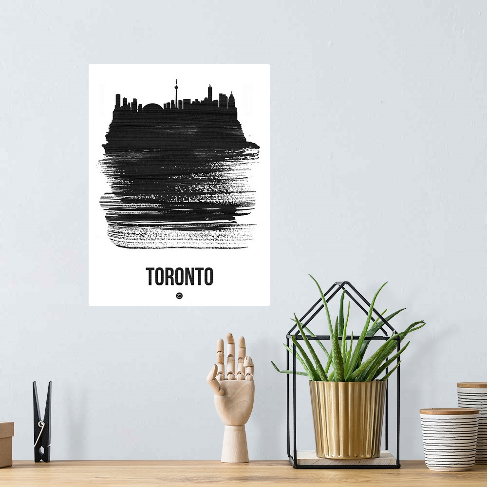 A bohemian room featuring Toronto Skyline