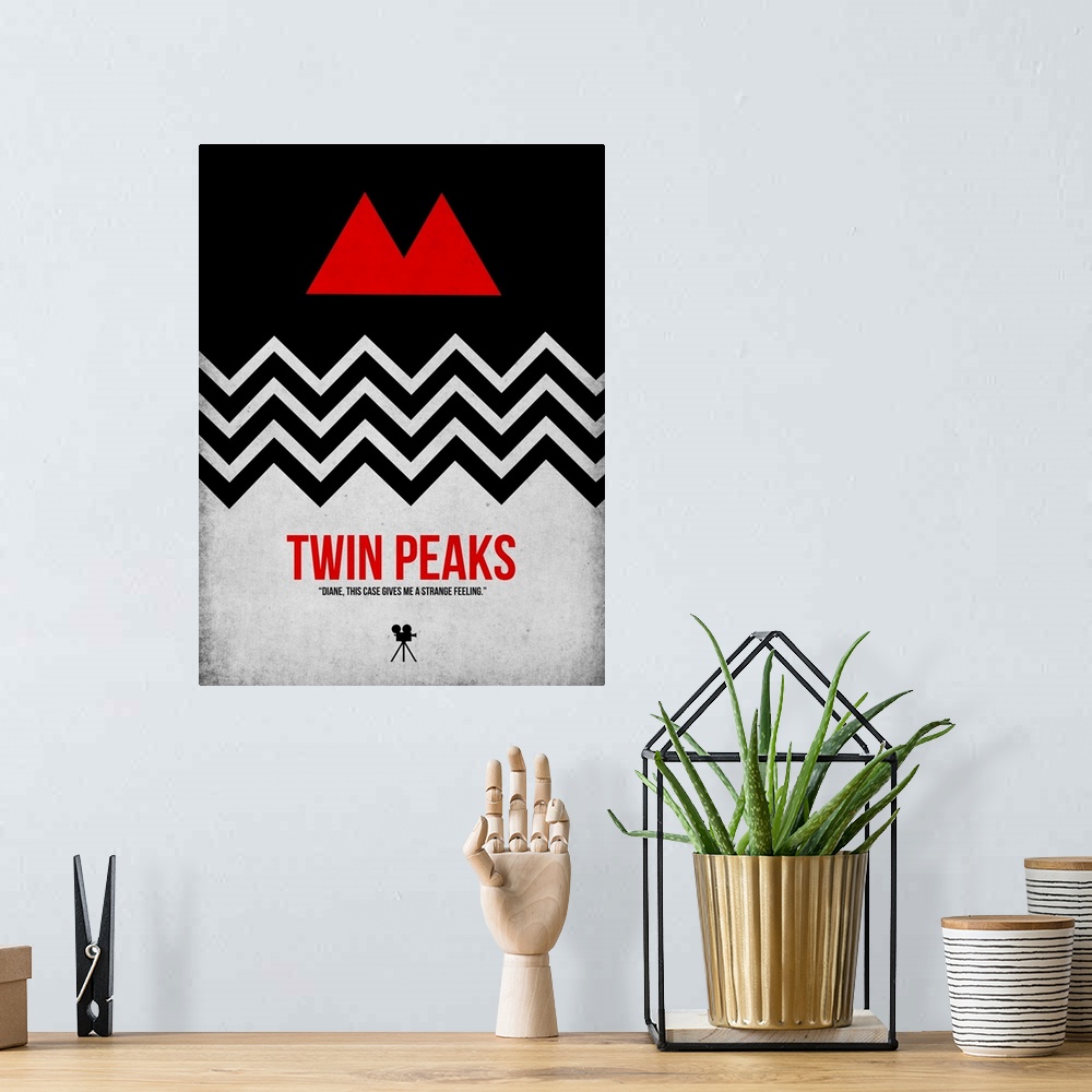 A bohemian room featuring Twin Peaks